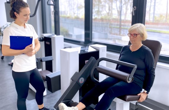 Physiotherapie fürs Knie in Hamburg