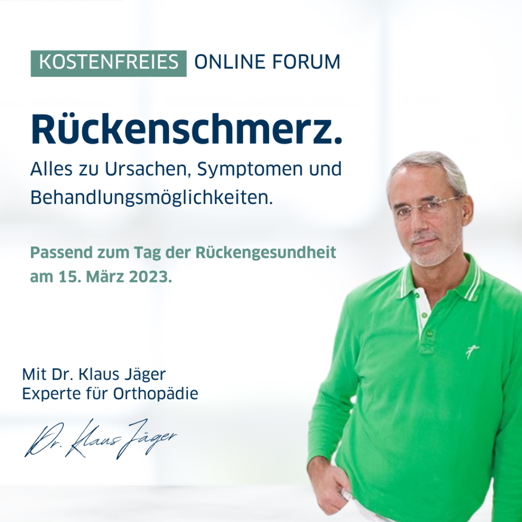 Rückenschmerz online Forum